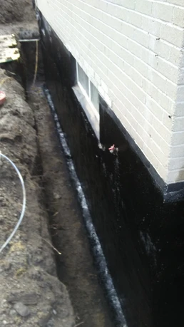 Wilworks-Waterproofing1 Exterior waterproofing job completed in Durham Region by Wilworks Renovations Ltd.