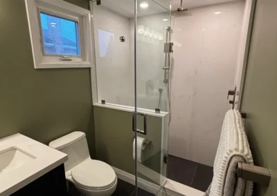 Courtice 3-Piece Bathroom Renovation — Tub-to-Shower Conversion